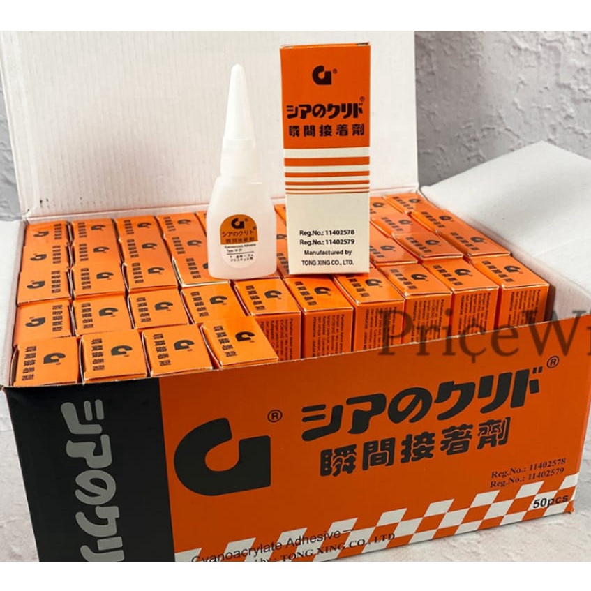 

Terbaik LEM KOREA G ORINAL TONG SHEN 1 BOX ISI 5 PCS