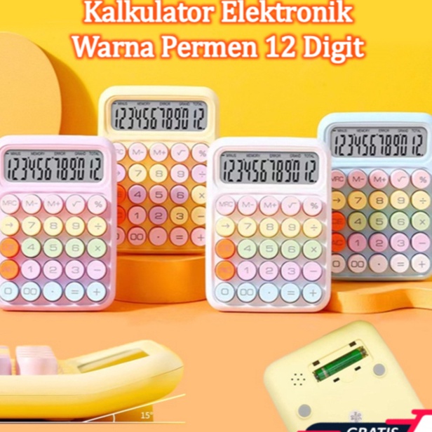 

Potongan Gratis Ongkir 6187 Kalkulator Elektronik Warna Permen 12 Dit Kalkulator Dopamin 12 Dit