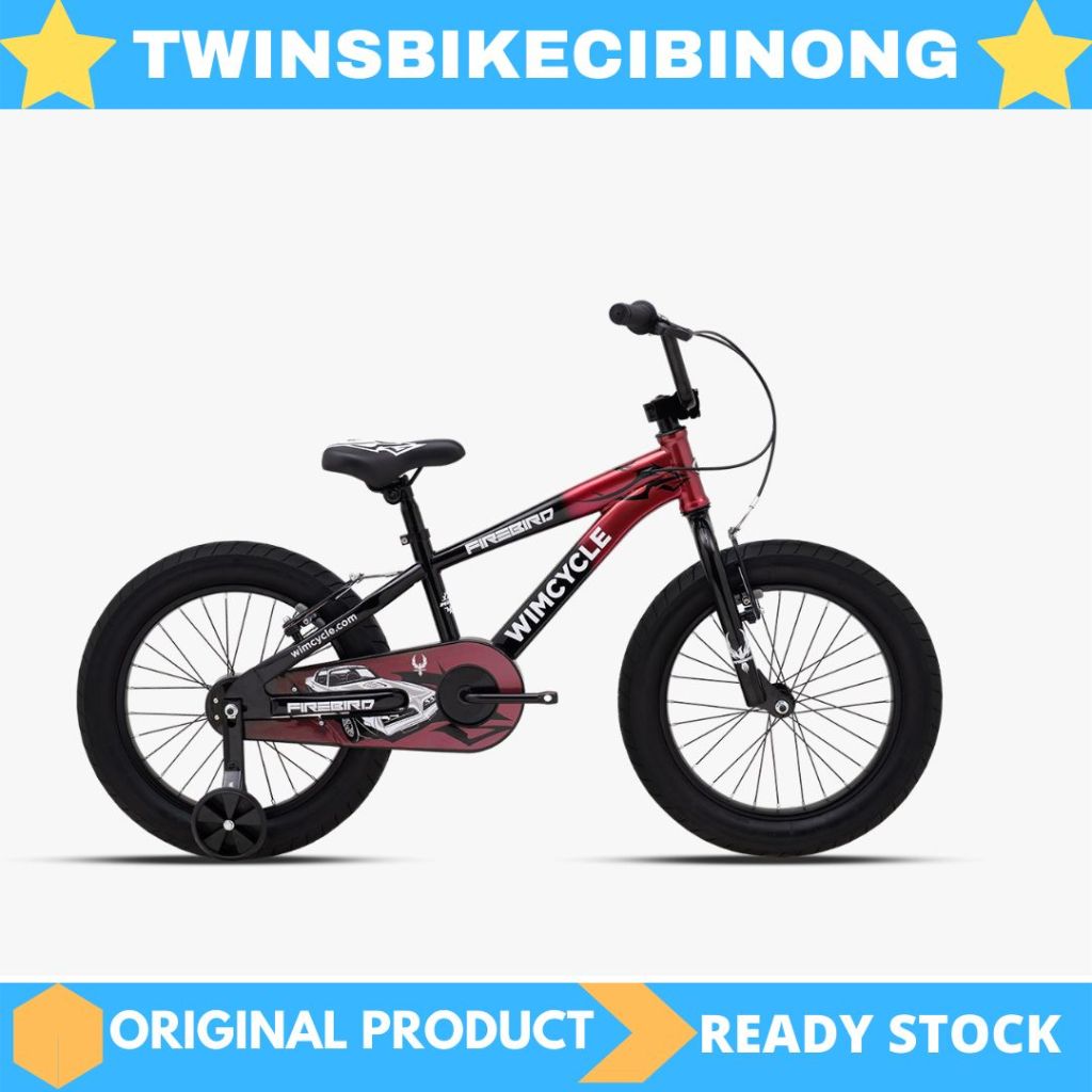 Sepeda 18 Bmx Wimcycle Firebird 3.0 Jumbo