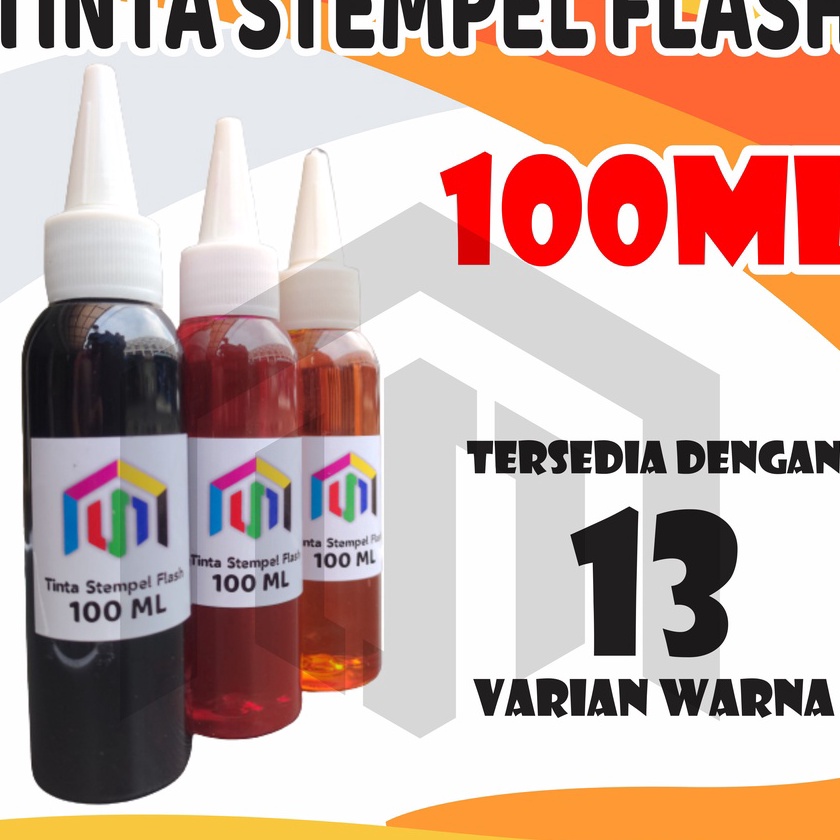 

Extra TINTA STEMPEL FLASH 1 ML Botol Corong