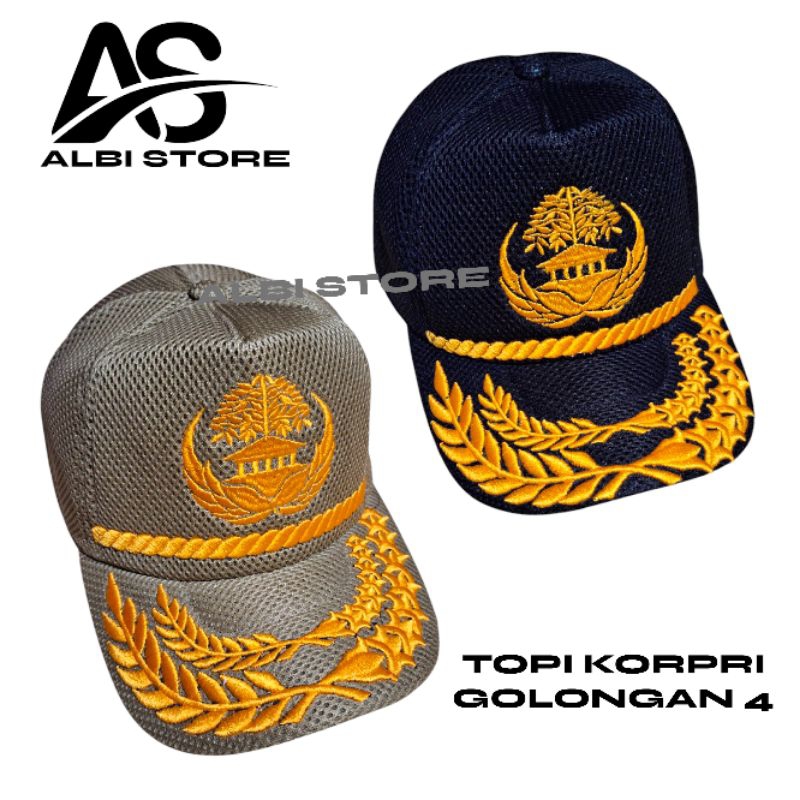 TOPI KORPRI GOLONGAN 4 TOPI PNS TOPI ASN TOPI ABDI NEGARA TOPI LURAH