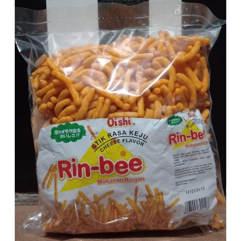 

TERMURAH! SNACK OISHI RIN-BEE STIK RASA KEJU 250Gram