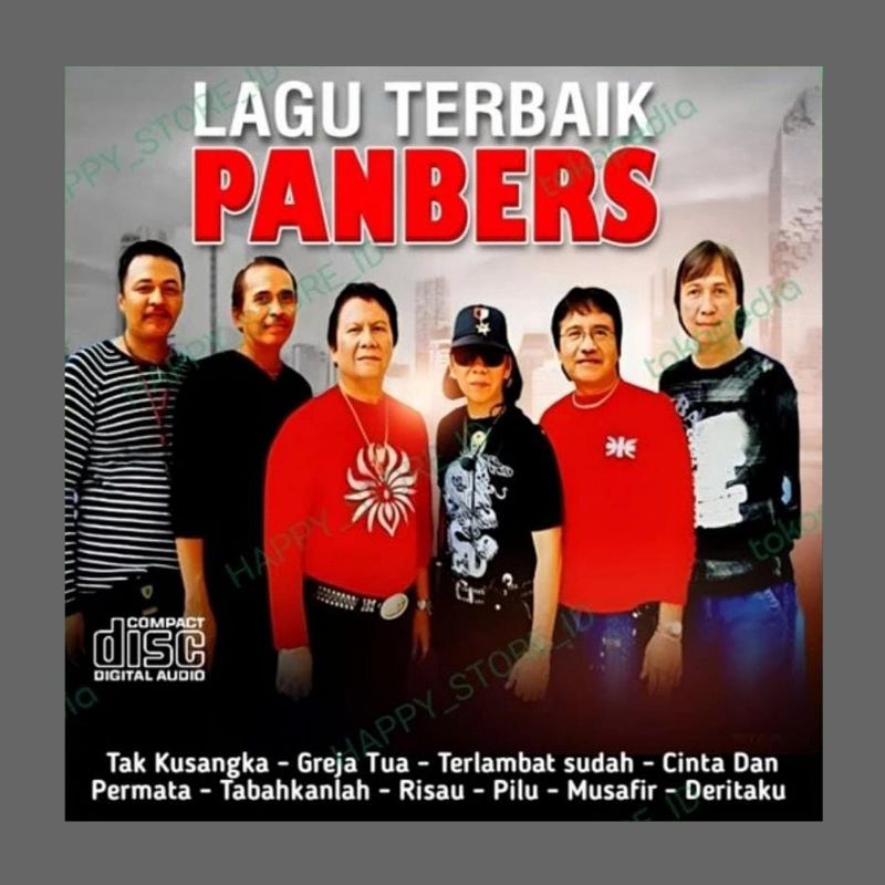 Kaset CD Lagu Panbers - Kaset CD Mobil Lagu Nostalgia - Compact Disc CD - Album Panbers Terbaik