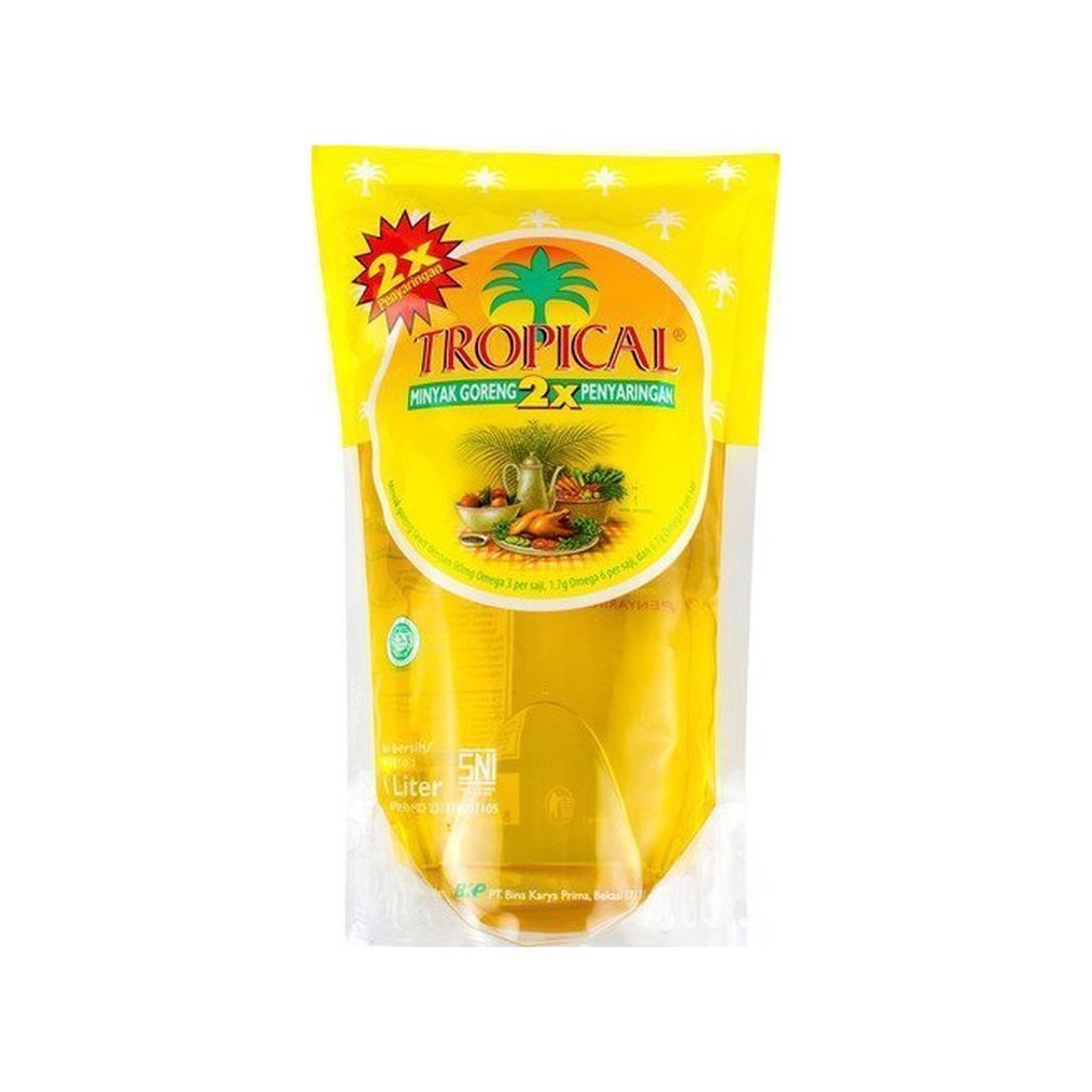 

Hemat 3 Produk TROPICAL Minyak Goreng 1ltr 1 liter kemasan refil