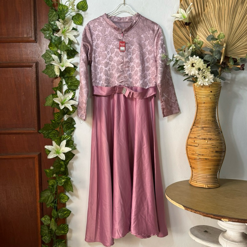 Gamis Pink Silk XS