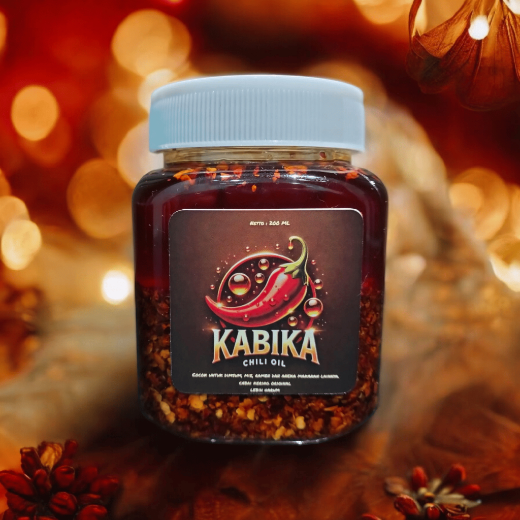 

Kabika Chili Oil Ebi Minyak Cabe Sambal Minyak Kemasan 200 Gram
