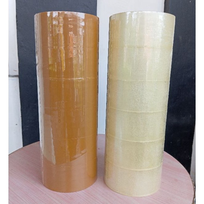 

HJ6 Lakban 45mm 1yard ekonomis 1slop isi 6pcs