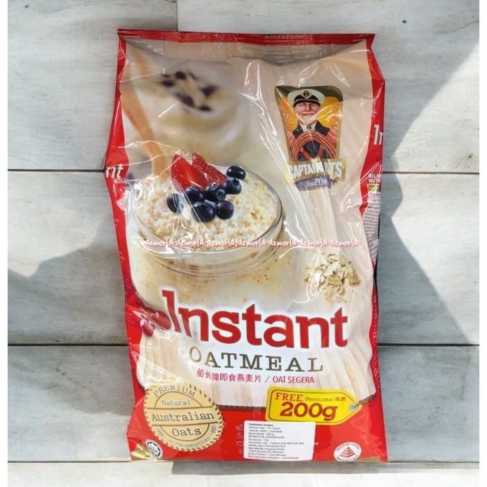 

Instant Oatmeal Oat 800gr Segera Australian Oats Oat Meal Sereal Instan Bubuk