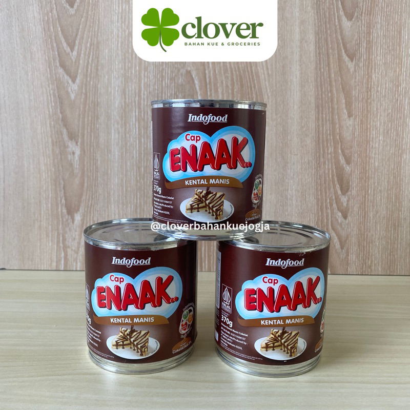 

Indofood Cap Enaak Kental Manis Coklat 370 gr