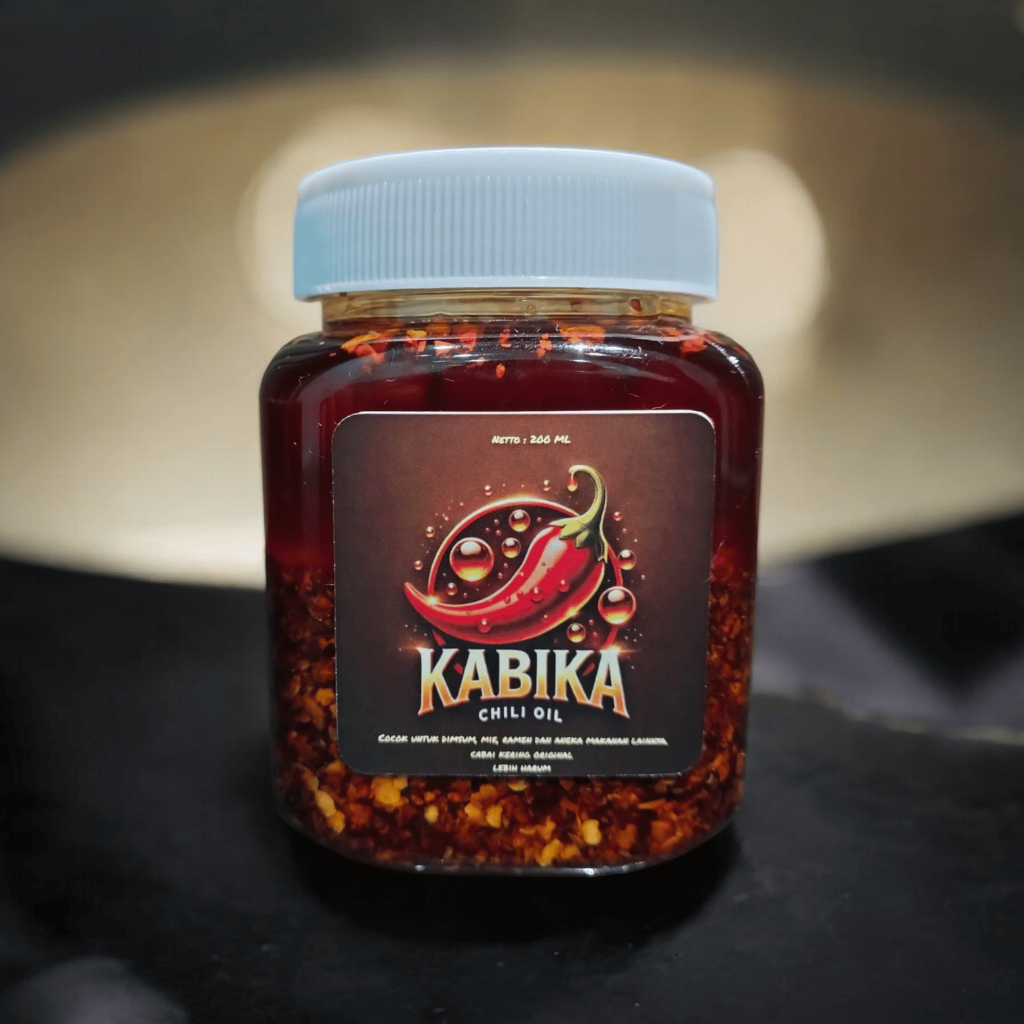 

Kabika Chili Oil Ebi Minyak Cabe Sambal Minyak Kemasan 200 Gram