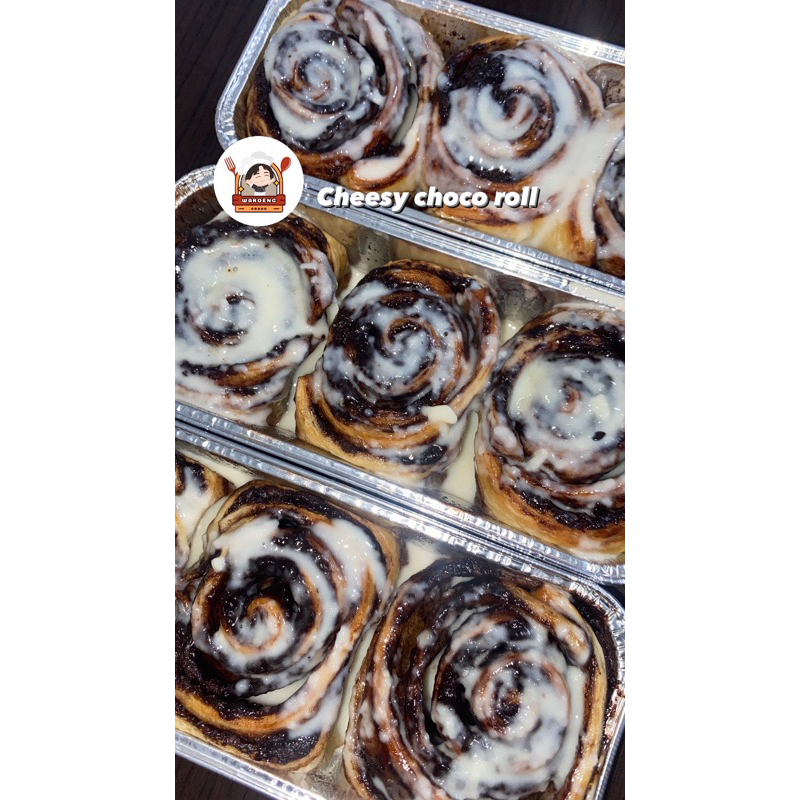 

Cheesy choco roll