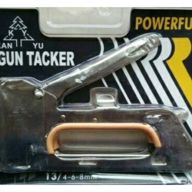 

Istimewa Stapler Staples Gun Tembak Jok Kulit Motor Gun Tacker 468mm 668
