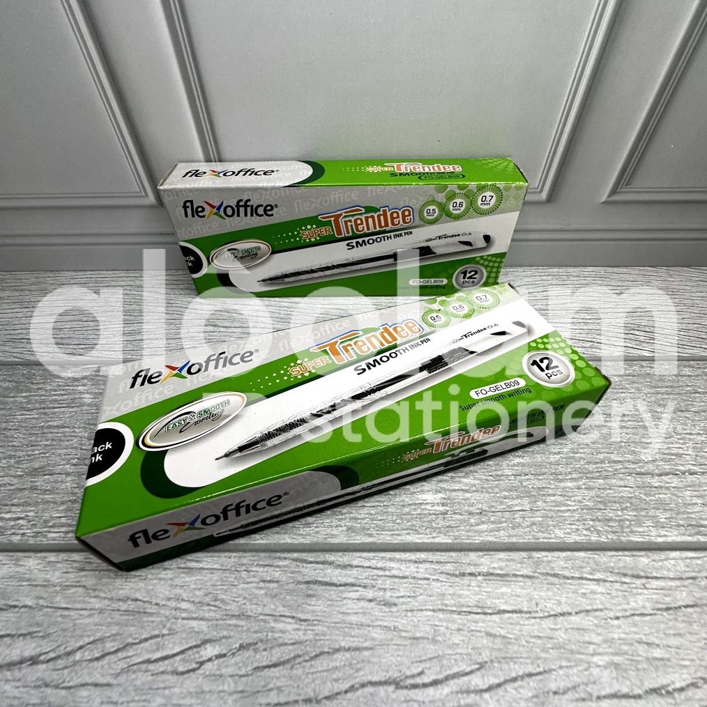 

Promo Eksklusif SELUSIN 12 PCS Pulpen Mekanik Flexoffice Super Trendee 5 mm Pulpen Cetekan Trendee 5mm6mm
