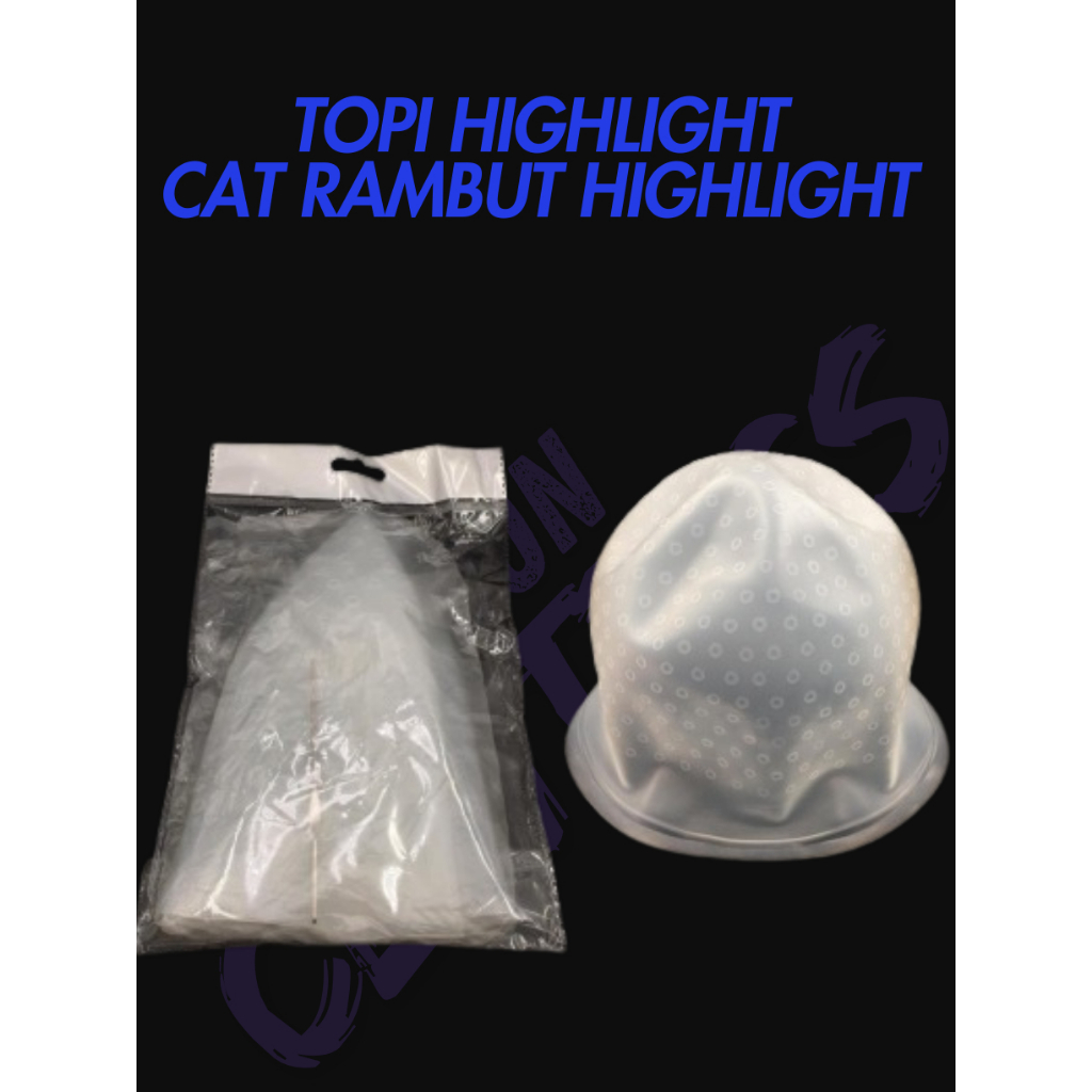TOPI HIGHLIGHT CAT RAMBUT / ALAT CAT RAMBUT HIGHLIGHT