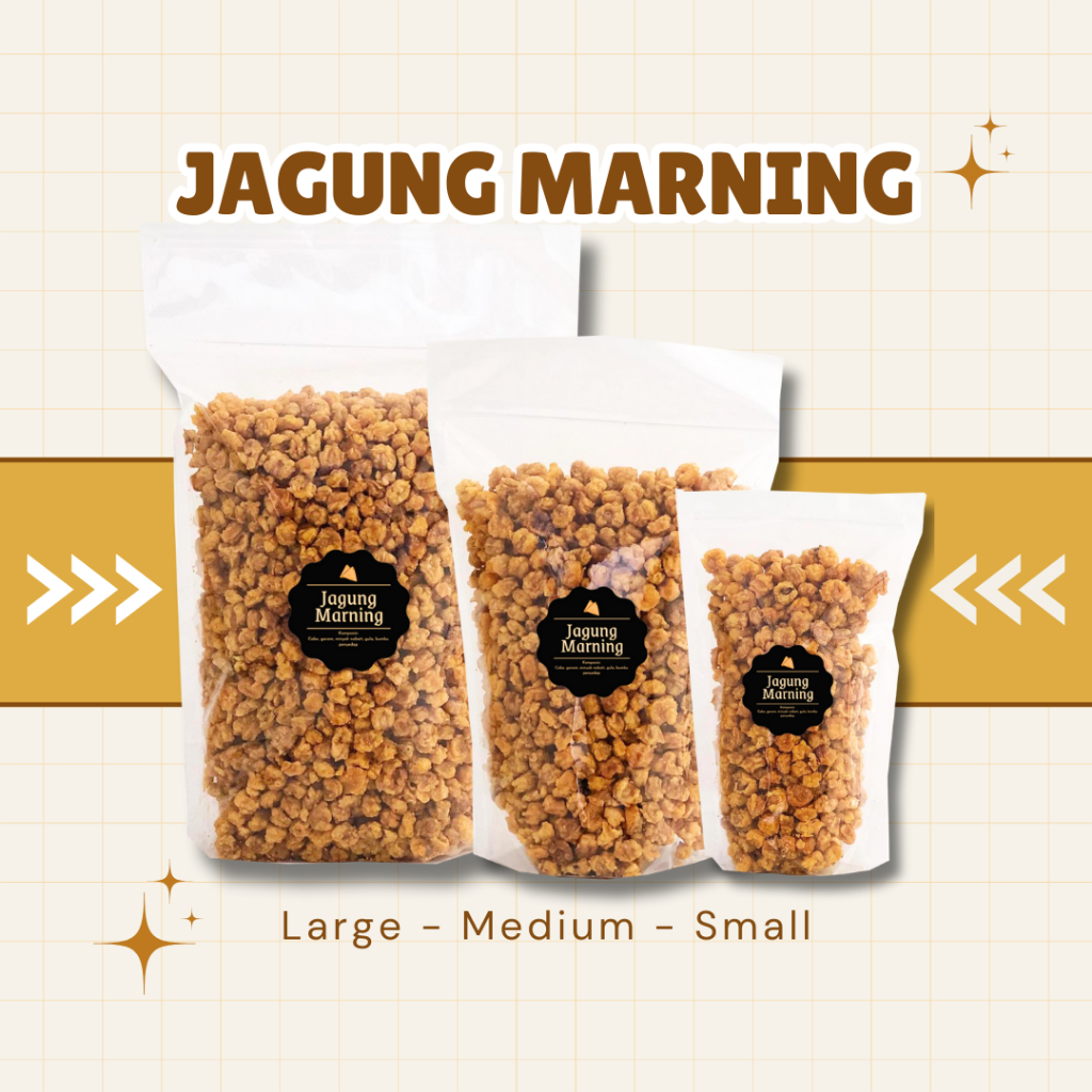 

[DELISH SNACKS] Jagung Marning / Snack Cemilan Camilan Gurih Pedas Manis