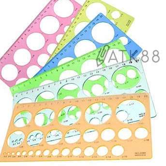 

FG2 Penggaris Sablon Mal Lingkaran Bulat Maped