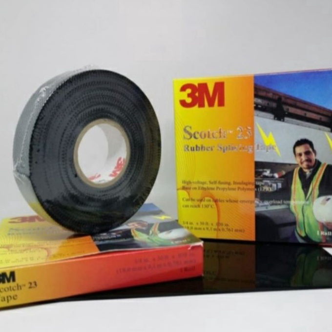 

KP8 3M Isolasi Rubber Scotch 23 Splicing Tape