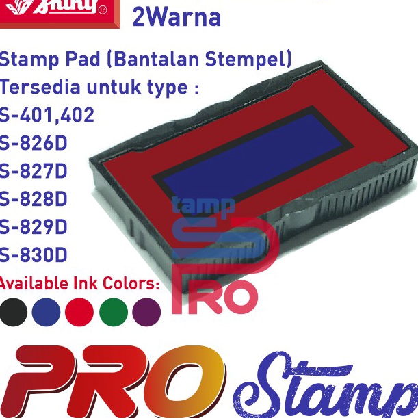 

KF7 Replacement Ink Pad Shiny S41 S826D S827D S828D S829D S83D TANPA WARNA