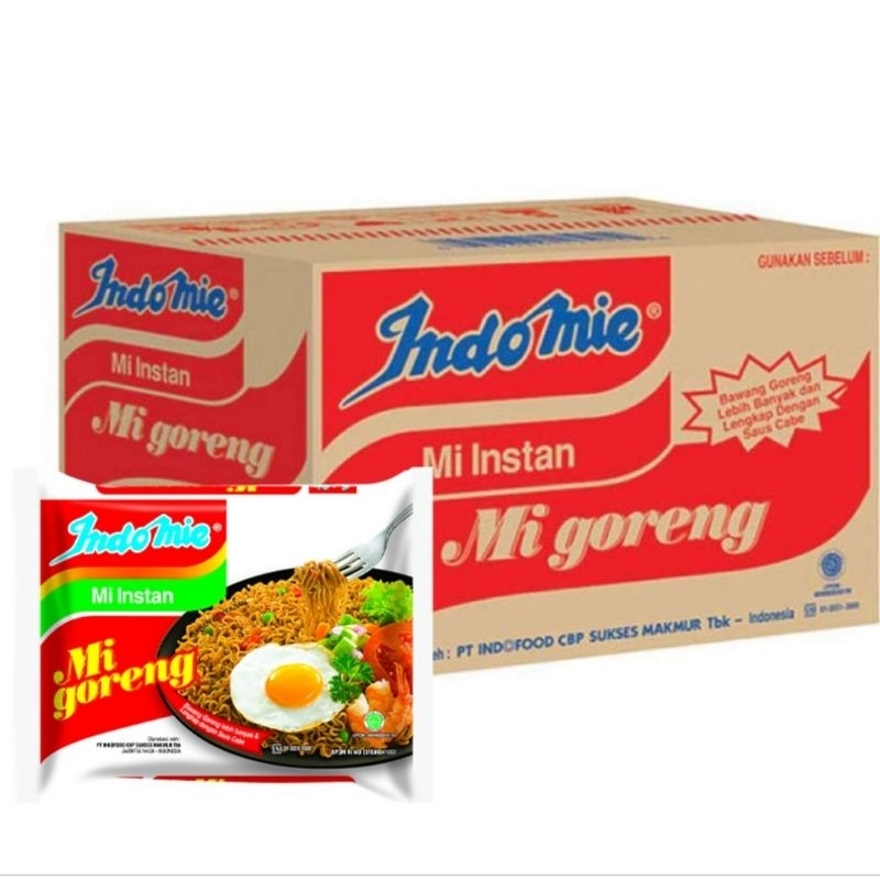 

Indomie Mi Instan Goreng 1 Karton 40 x 84gr