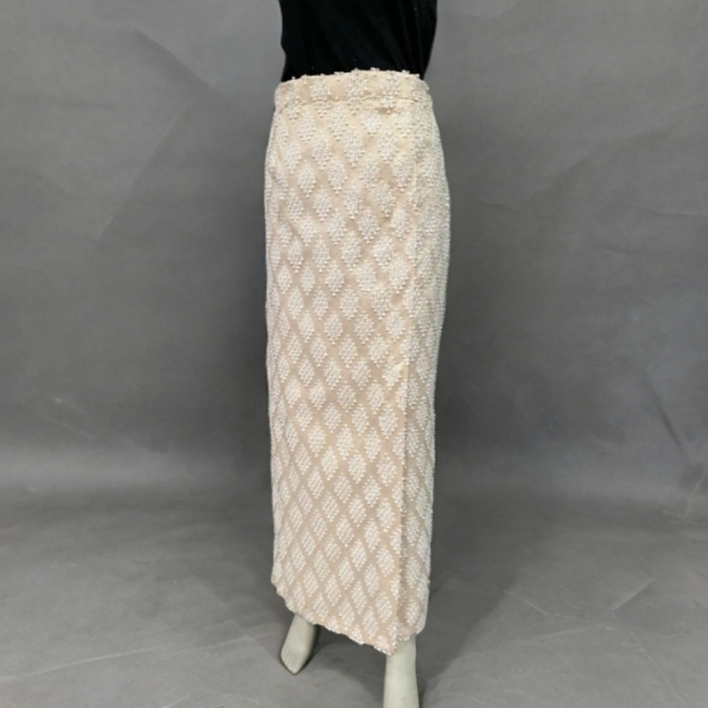 ROK SPAN / OVERSLAG TENUN BULU - BAWAHAN KEBAYA MODERN - HIJAB FRIENDLY