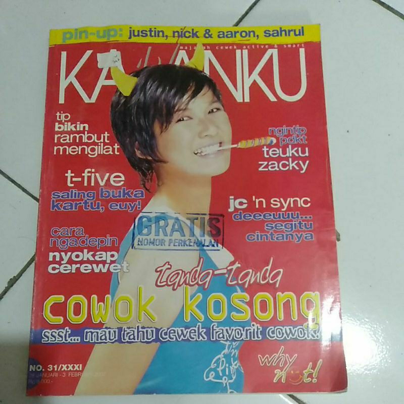 majalah kawanku tahun februari 2002