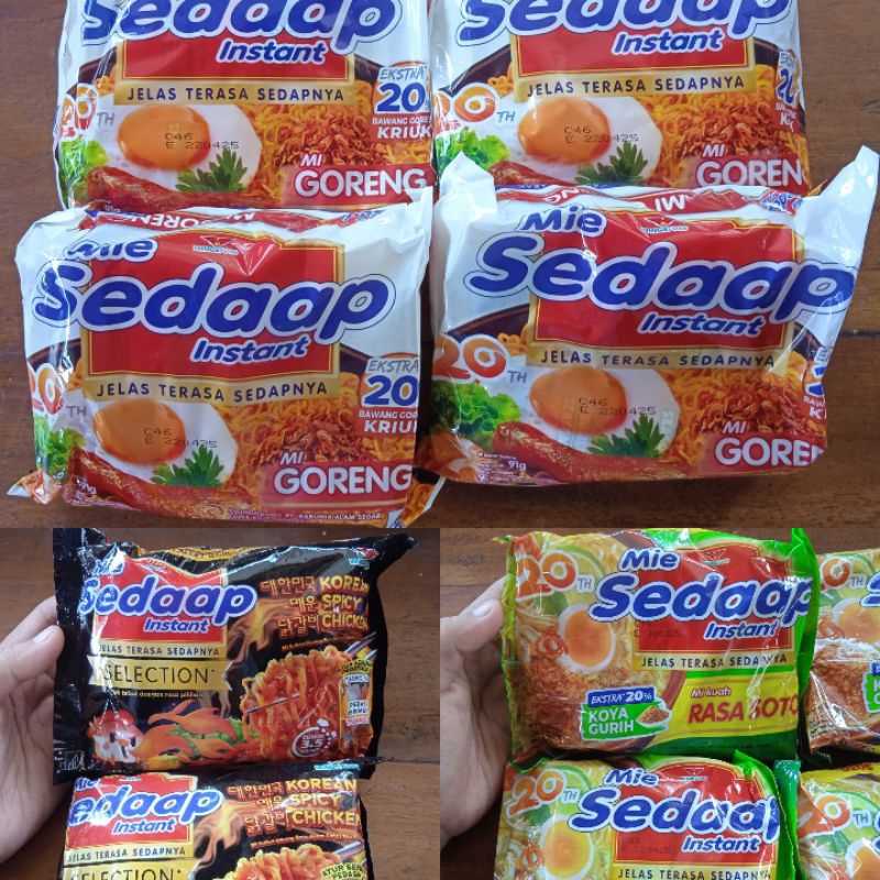 

ECER Semua Rasa Mie Sedaap GORENG Mie Sedaap RASA SOTO Mie Sedaap KOREAN SPICY CHICKEN