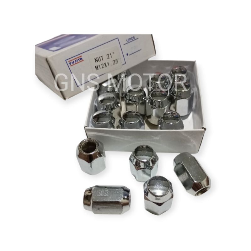 Mur roda mobil mur racing kunci 21 M12 x 1.25