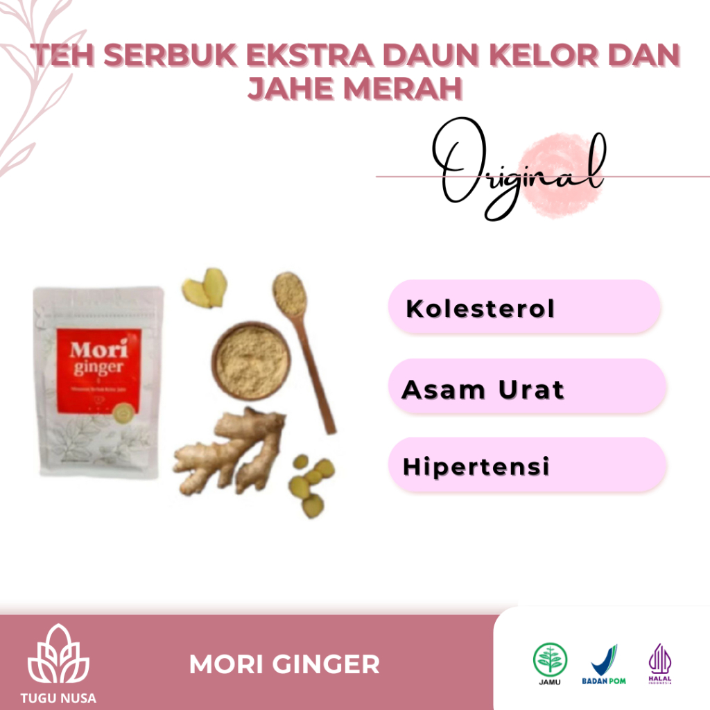 

Mori Ginger Teh Serbuk Ekstrak Daun Kelor Dan Jahe Merah Meningkatkan Imunitas Tubuh