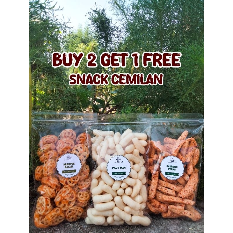 

{BUY 2 GET 1 FREE} Snack Cemilan | wajib baca deskripsi