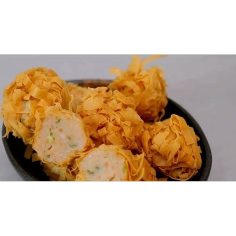 

dimsum bola rambutan ayam udang