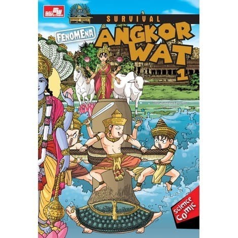 Buku komik Science untuk Anak seri survival - Fenomena Angkor Wat 1 - ORI
