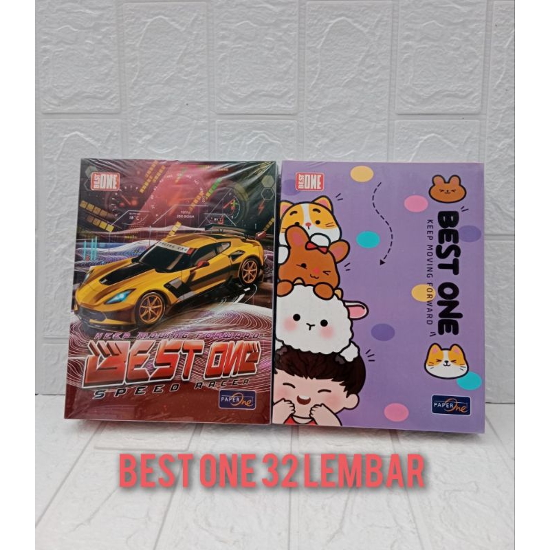 

1PAK Buku Tulis Best One 32 Lembar