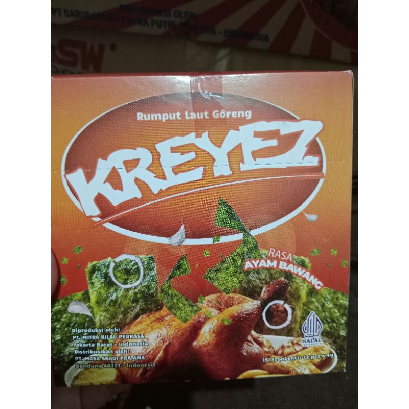 

KREYEZ RUMPUT LAUT GORENG ISI 12 PCS