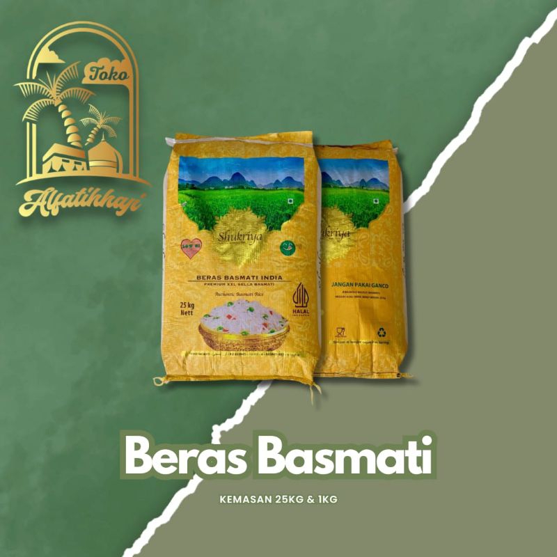 

Beras Basmati Premium Murah / Basmati Rice Bandung 1kg