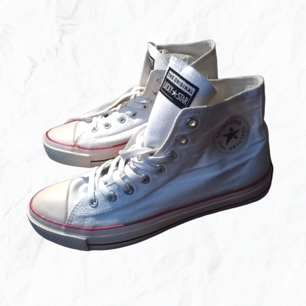 SEPATU WHITE LUCKY STAR