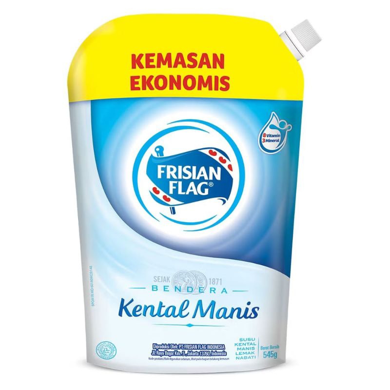 

Frisian Flag kental Manis Pouch 545ml