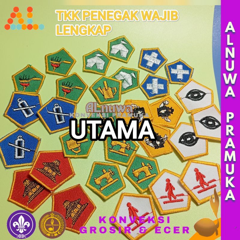 TKK Penegak Bordir / TKK Wajib Penegak Utama Lengkap Satuan