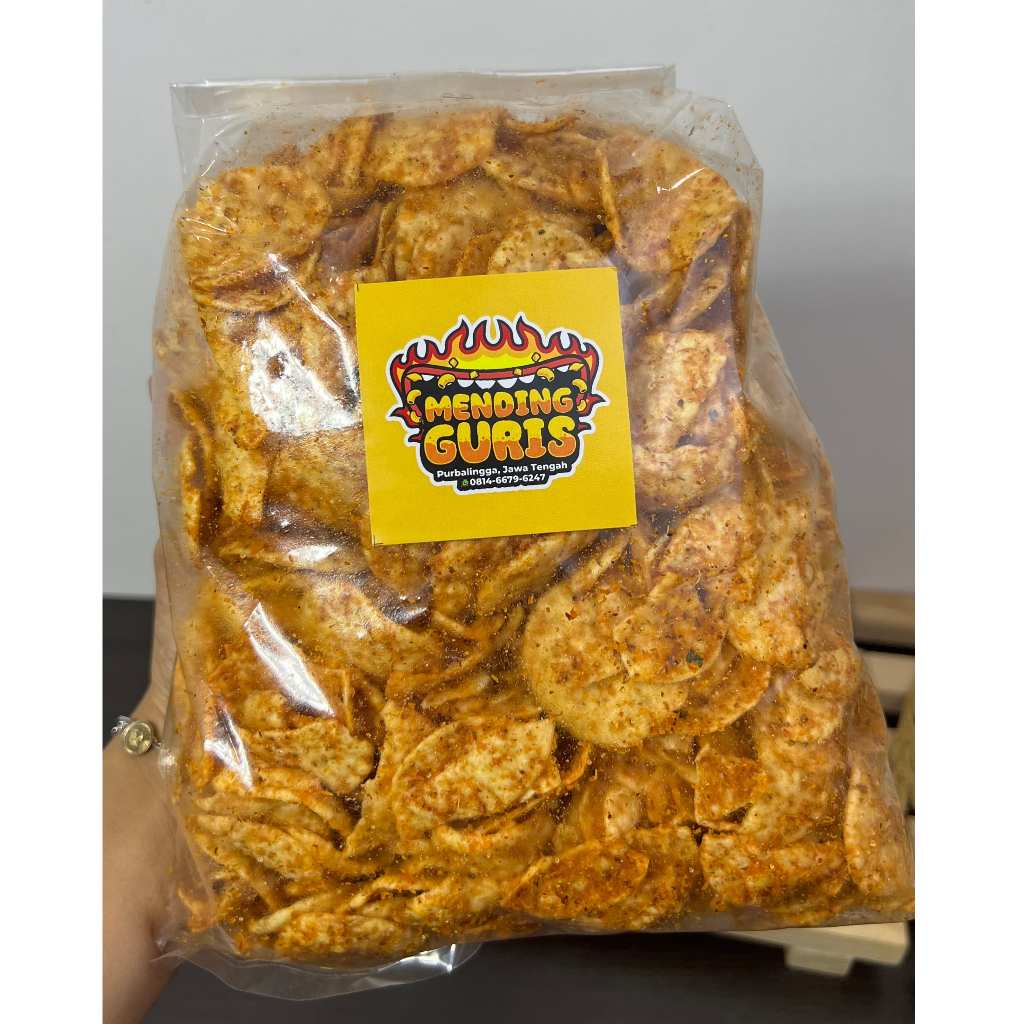 

Makanan ringan Cemilan Opak Rujak Opak Bumbu Rujak super jajanan snack makanan ringan