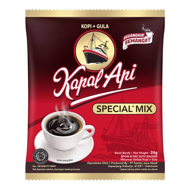 

KAPAL API Special Mix 1 Renteng 10 x 23 gr