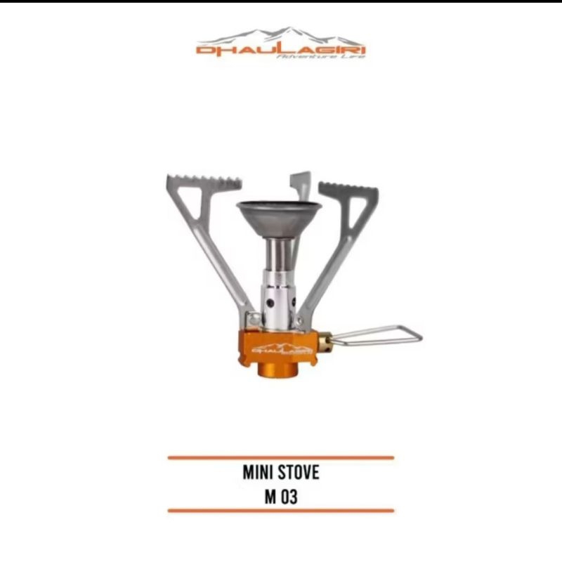 Dhaulagiri mini stove / kompor ultralight / kompor camping / kompor mini