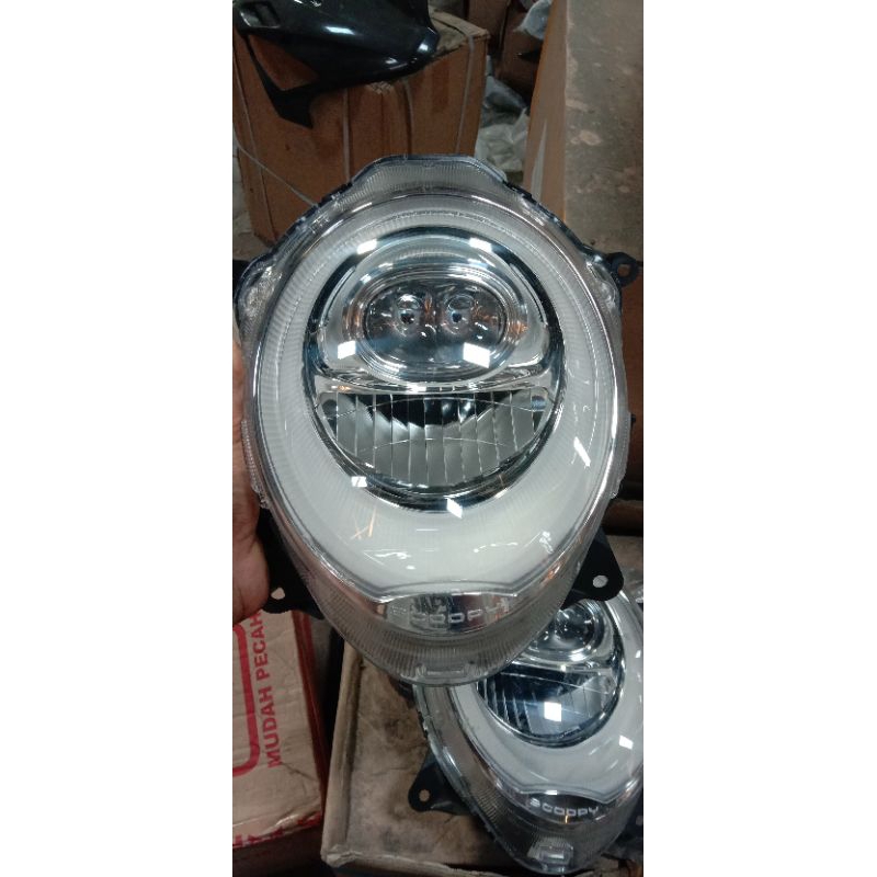 Reflektor depan Honda Scoopy th 2021-2024