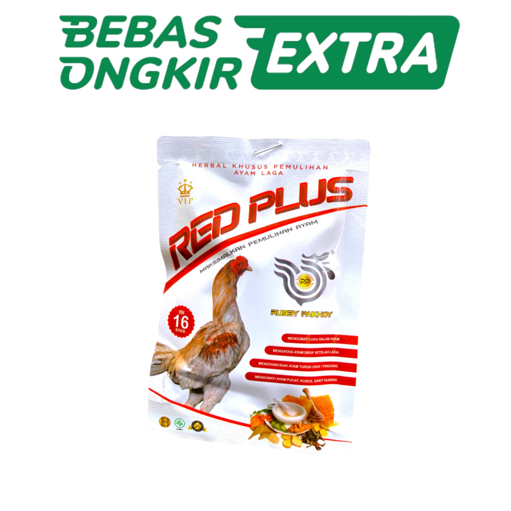 RED PLUS SASET Rubby Pakhoy - maksimalkan Pemulihan ayam laga