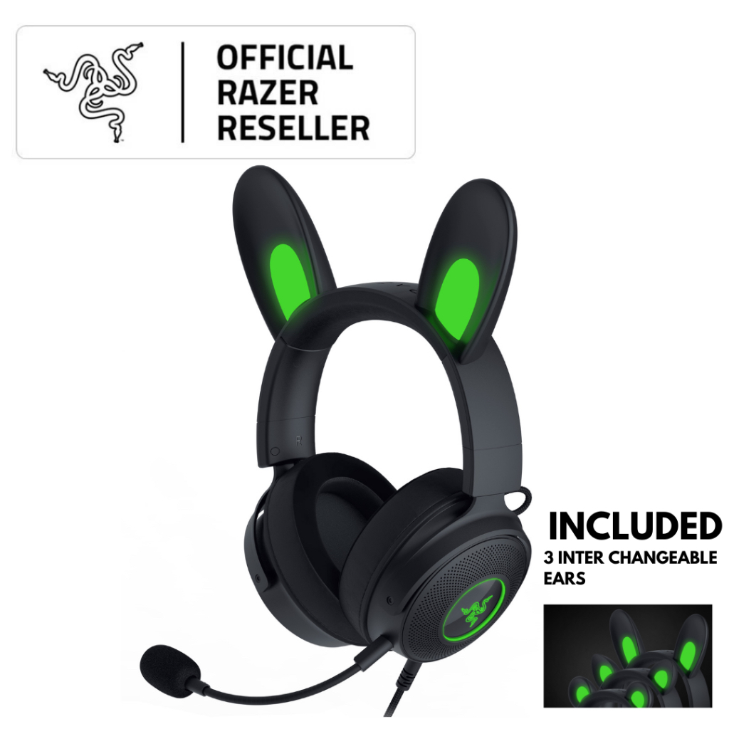 Razer Kraken Kitty V2 Pro - Black - Wired RGB Headset