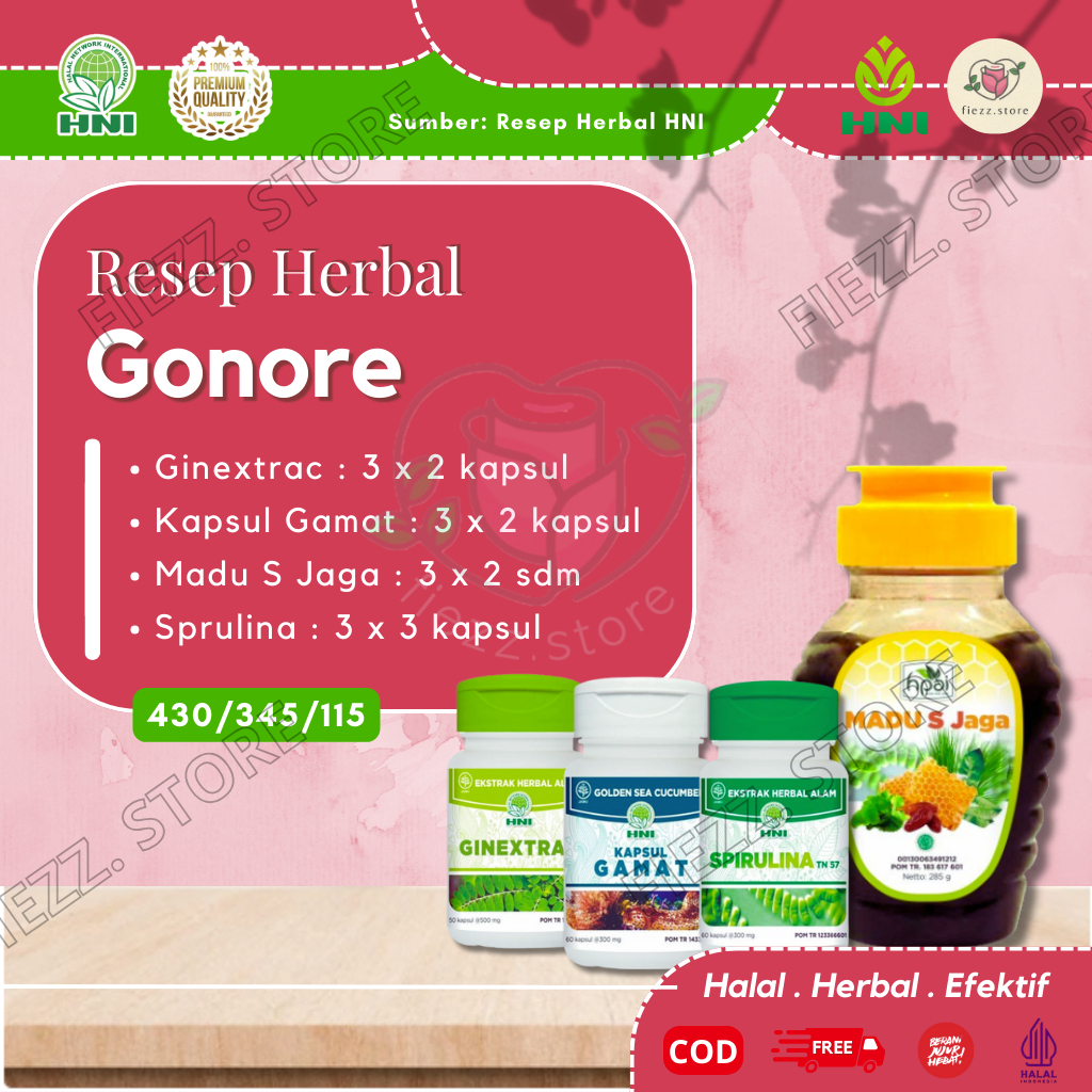 Resep Herbal HNIHPAI GONORE