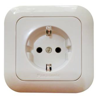 PANASONIC Stopkontak Stop Kontak Non CP WEJP 1131-7 WEJP1131 Putih