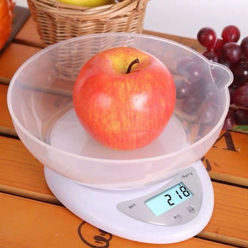 Timbangan Dapur Digital 5 KG - Timbangan Dapur Kue - Timbangan Dapur Mangkok - Timbangan Dapur Kecil