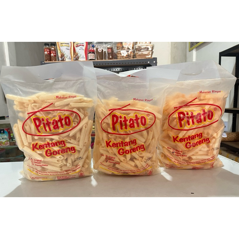 

Pitato Kentang Goreng Enak Gurih Renyah 250 Gram