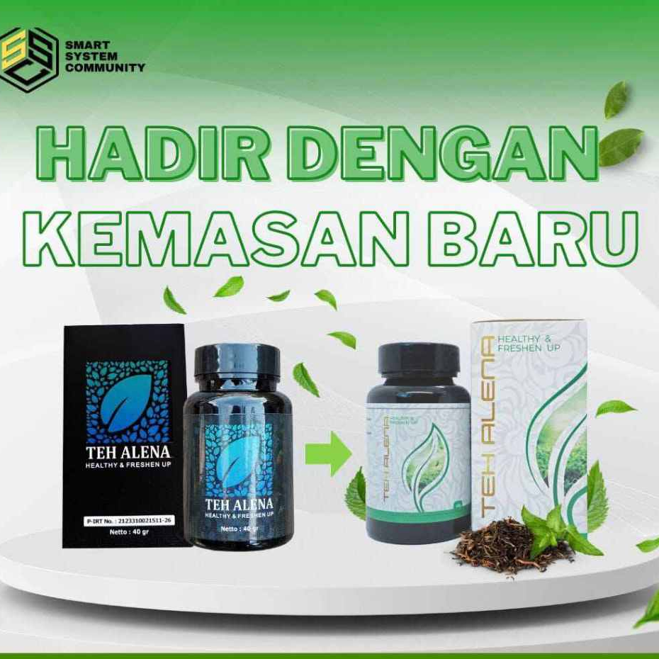 

TEH ALENA HEALTHY & FRESHEN UP / TEH ALENA BLACK TEA UNTUK DIET & DETOX TUBUH 40gr