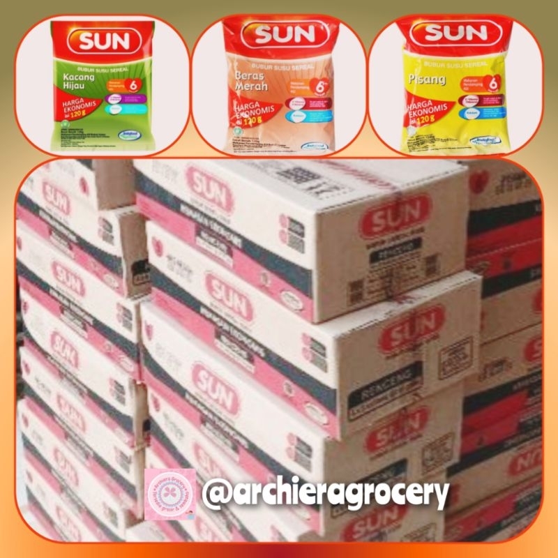 

BUBUR SUN 120GR 1DUS ISI 24