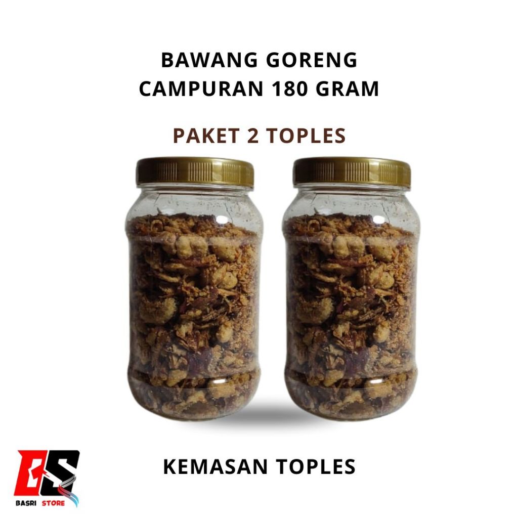 

Bagor Bawang Brebes campuran 150gr Paket 2 pcs COD termurah